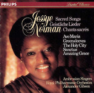 2nd Hand Cds: NORMAN JESSYE- SACRED SONGS CD VG