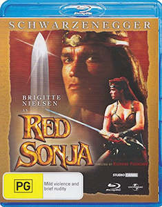Dvds Blu Rays Everything In Stock: RED SONJA-BLURAY NM