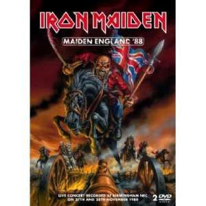 Music Dvds 1: IRON MAIDEN-MAIDEN ENGLAND 88 2DVD VG
