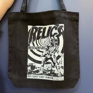 RELICS ALIEN RECORD HEAD GEORGE ST  TOTE BAG *NEW*