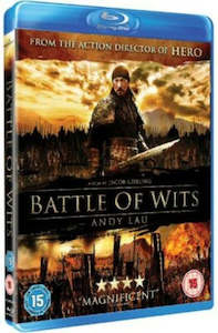 BATTLE OF WITS BLURAY + DVD VG