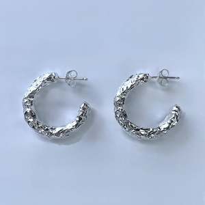 BEBE MAE - FOIL HOOPS LARGE *NEW*