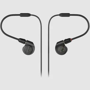 AUDIO TECHNICA ATH-E40 IN-EAR HEADPHONES BLACK *NEW*