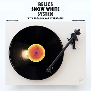 Hifi: RELICS 'SNOW WHITE' SYSTEM - Rega Turntable *NEW* save $400