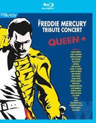 Blu Ray In Stock At Relics: QUEEN+- FREDDIE MERCURY TRIBUTE CONCERT BLURAY NM