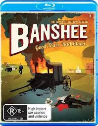 Blu Ray In Stock At Relics: BANSHEE COMPLETE SECOND SEASON- 4BLURAY NM