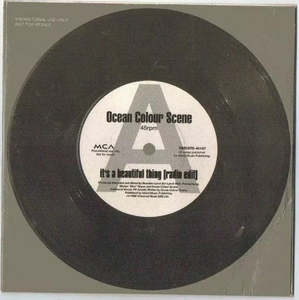 Cd Singles: OCEAN COLOUR SCENE-ITS A BEAUTIFUL THING PROMO CD SINGLE G