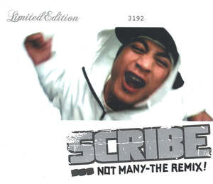 Cd Singles: SCRIBE-NOT MANY THE REMIX SINGLE CD G