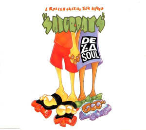 Cd Singles: DE LA SOUL-A ROLLER SKATING JAM NAMED "SATURDAYS" CD SINGLE NM