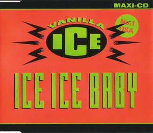 Cd Singles: VANILLA ICE-ICE ICE BABY-CD SINGLE NM