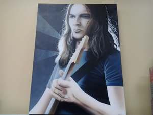 Art 1: GILMOUR DAVID-ORIGINAL AIRBRUSH ARTWORK BY IAN FORMSTON