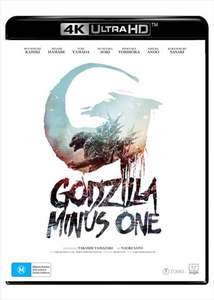 Blu Ray In Stock At Relics: GODZILLA MINUS ONE-4K ULTRA HD BLURAY NM