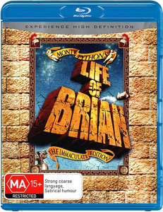 Blu Ray In Stock At Relics: MONTY PYTHON'S LIFE OF BRIAN-BLURAY NM