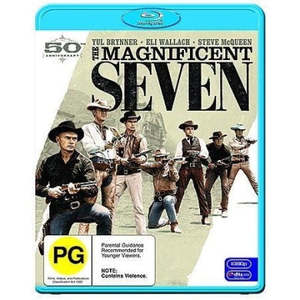 MAGNIFICENT SEVEN THE-BLURAY NM