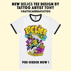 RELICS ROCKIN & ROLLIN T-SHIRT *PRE-ORDER*
