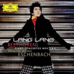 LANG LANG- BEETHOVEN PIANO CONC 1 AND 4 CD/DVD VG