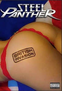 STEEL PANTHER- BRITISH INVASION DVD NM