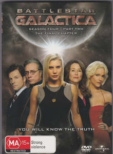 Dvds In Stock At Relics: BATTLESTAR GALACTICA- SEASON 4 PART ONE 4DVD NM