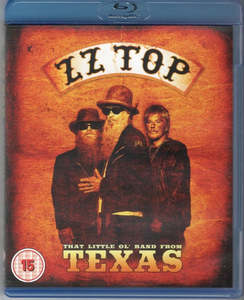 Blu Ray In Stock At Relics: ZZ TOP- THAT LITTLE OLD BAND FROM TEXAS BLURAY NM