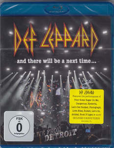 Blu Ray In Stock At Relics: DEF LEPPARD- AND THERE WILL BE A NEXT TIME LIVE FROM DETROIT NM