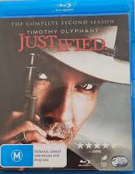 Blu Ray In Stock At Relics: JUSTIFIED- COMPLETE SECOND SEASON 3BLURAY NM