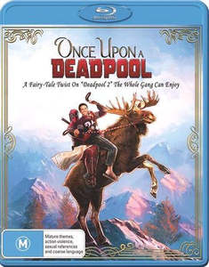 ONCE UPON A DEADPOOL- BLURAY NM