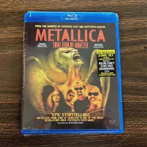 METALLICA- SOME KIND OF MONSTER BLURAY AND DVD NM