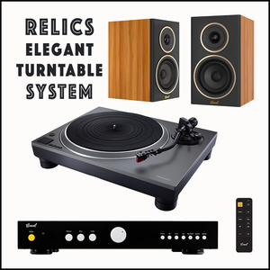 Amplifiers: RELICS ELEGANT TURNTABLE SYSTEM *NEW* save $250