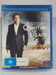 Blu Ray In Stock At Relics: QUANTUM OF SOLACE-BLURAY NM