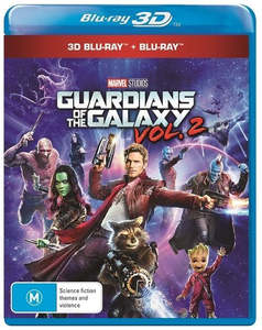 Blu Ray In Stock At Relics: GUARDIANS OF THE GALAXY VOL. 2 3D BLU-RAY + BLU-RAY NM