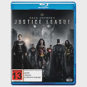 JUSTICE LEAGUE -2BLURAY NM