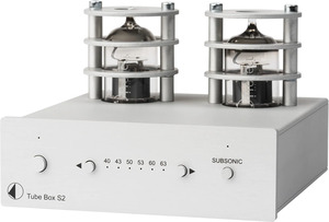 Project Amplification: PROJECT-TUBE BOX S2 PHONO PRE-AMPLIFIER SILVER *NEW*