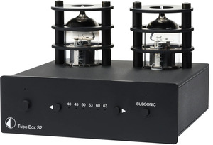 PROJECT-TUBE BOX S2 PHONO PRE-AMPLIFIER BLACK *NEW*