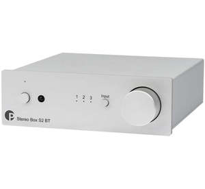 Project Amplification: PROJECT-STEREO BOX S2 BT INTEGRATED AMPLIFIER WITH BLUETOOTH SILVER *NEW*