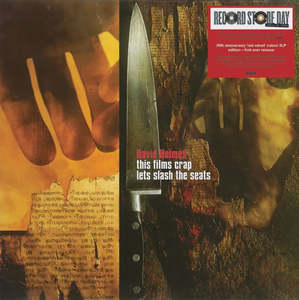 Electronic Electronica: HOLMES DAVID-THIS FILM'S CRAP, LET'S SLASH THE SEATS RED VINYL 2LP *NEW*