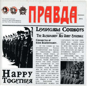 2nd Hand Cds: LENINGRAD COWBOYS- HAPPY TOGETHER CD VG+