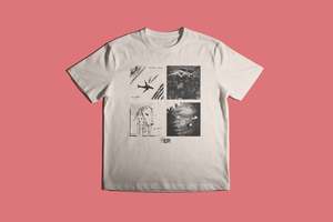 4 EPS DUNEDIN WHITE T-SHIRT L