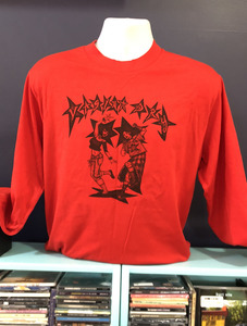 VAGINA DRY LONG SLEEVE SHIRT RED M