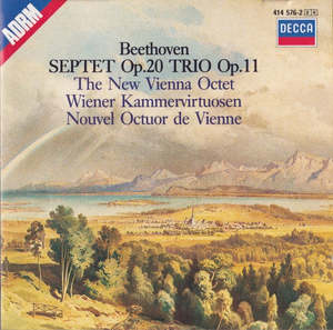 BEETHOVEN- SEPTET OP.20 TRIO OP.10 VIENNA OCTET CD VG+