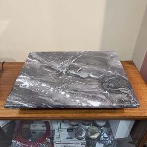 BLACK MARBLE TURNTABLE ISOLATION PLINTH-MASONRY HAND MADE *NEW*