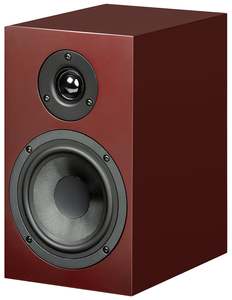 Hifi: PROJECT SPEAKERBOX 5 S2 BOOKSHELF SPEAKERS - SATIN WINE RED *NEW*