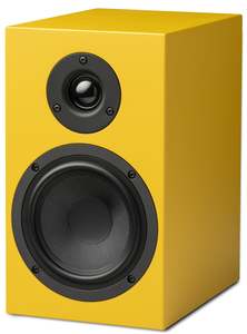 PROJECT SPEAKERBOX 5 S2 BOOKSHELF SPEAKERS - SATIN YELLOW *NEW*