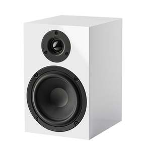 PROJECT SPEAKERBOX 5 E BOOKSHELF SPEAKERS - HIGH GLOSS WHITE *NEW*