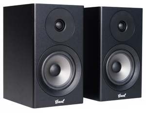 ENCEL RAW GELATI BOOKSHELF SPEAKERS - BLACK *NEW*