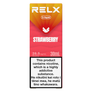 Relx E Liquid: E-Liquid Strawberry 28.5mg/mL