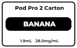 Pod Pro 2 CARTON Banana28.5mg/mL