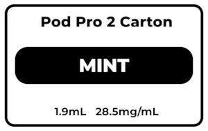 Pod Pro 2 CARTON Mint 28.5mg/mL