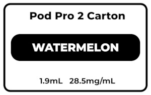 Pod Pro 2 CARTON Watermelon 28.5mg/mL