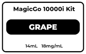 Magicgo 10000i Kit: MagicGo 10000i Kit Grape 18mg/mL