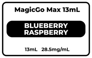MagicGo MAX 13mL Blueberry Raspberry 28.5mg/mL